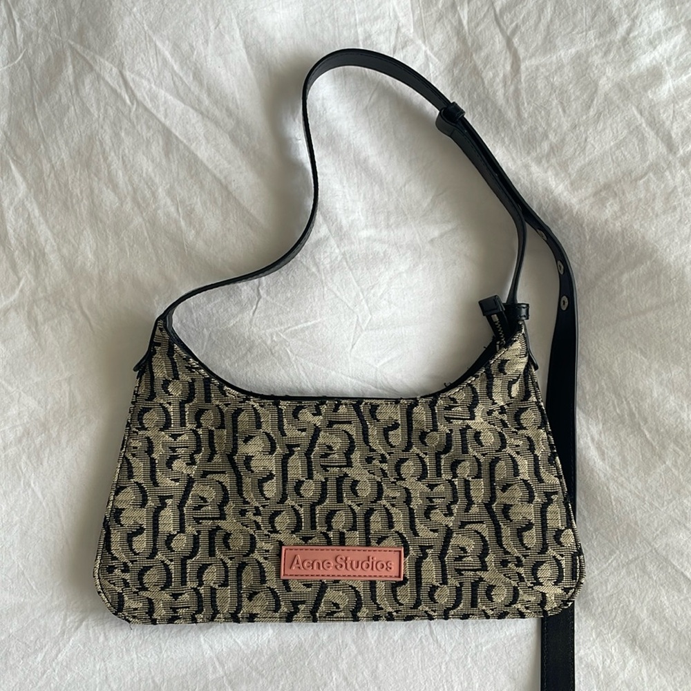 Acne Studio MONOGRAM PLATT MINI SHOULDER BAG